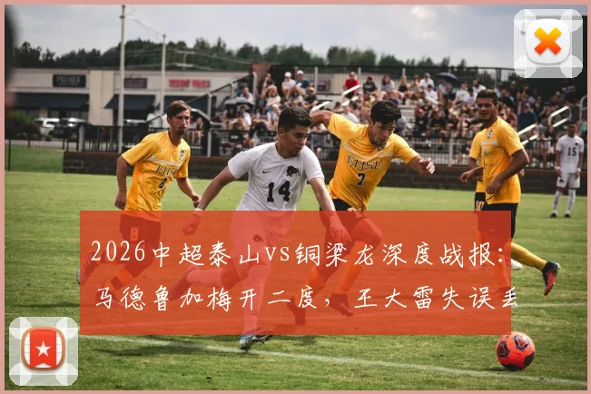 2026中超泰山vs铜梁龙深度战报:马德鲁加梅开二度,王大雷失误丢球成比赛转折点,附完整赛事解析与球员表现点评